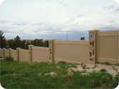 Concrete Fence Wall
