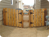 Wooden Gate Installed