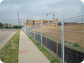 Rental Fence AroundA Ball Field