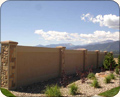 Concrete Fence Installation in Glendale, Colorado
